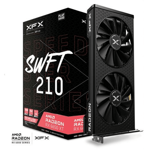 TARJETA DE VIDEO XFX RX6650XT 8GB GDDR6 SWFT - rogeek