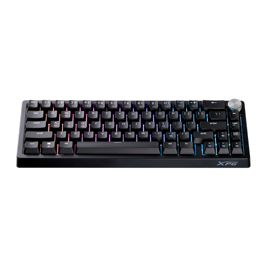 TECLADO ADATA XPG SORCERER MINI AL 9 SWITCH ROJO USB TIPO-C RGB SORCERERRD-BKCES 06M DE GARANTIA
