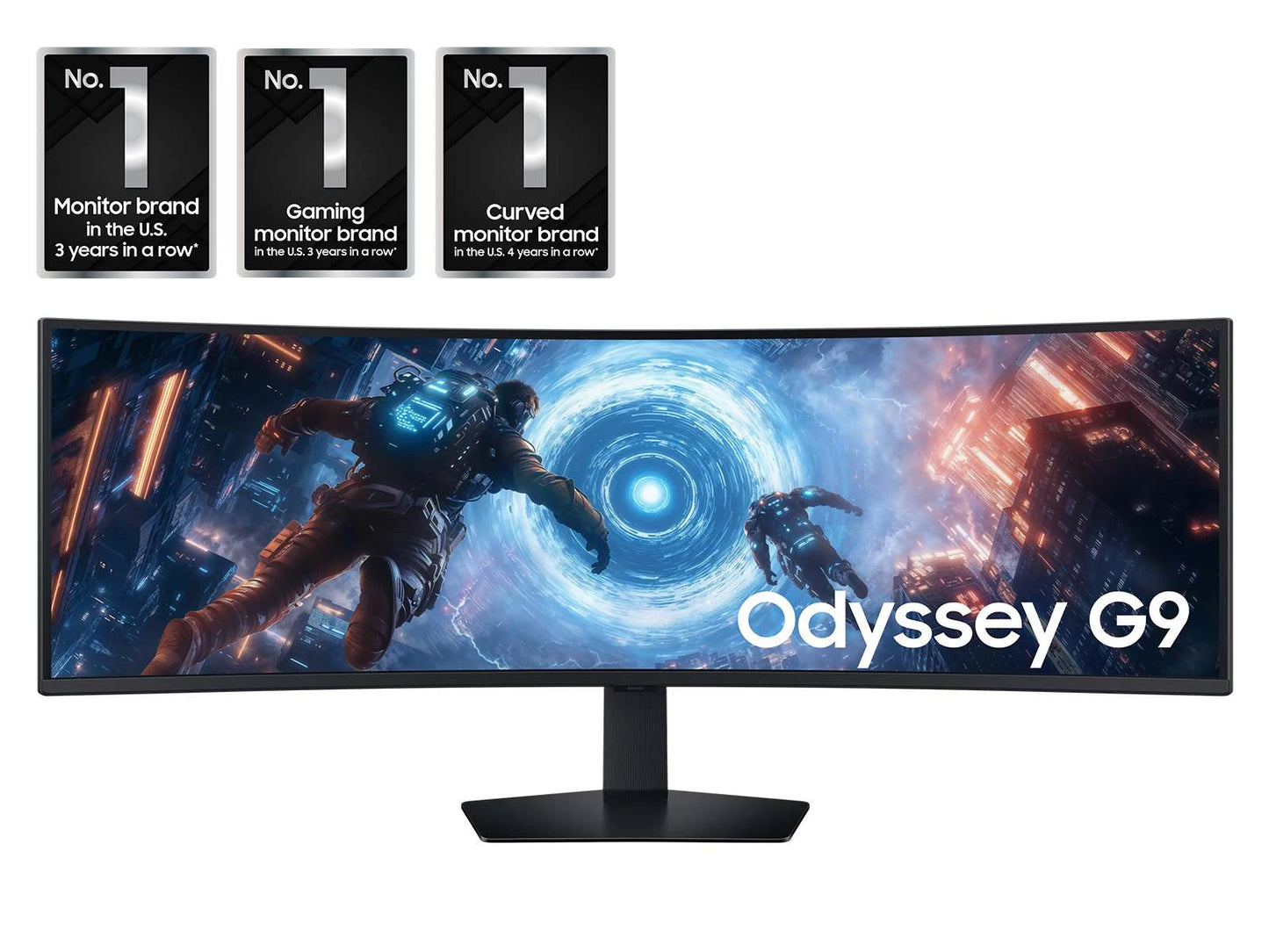 MONITOR 49 SAMSUNG ODYSSEY G9 G91F 1MS 144HZ DQHD GAMER VA CURVO FREESYNC