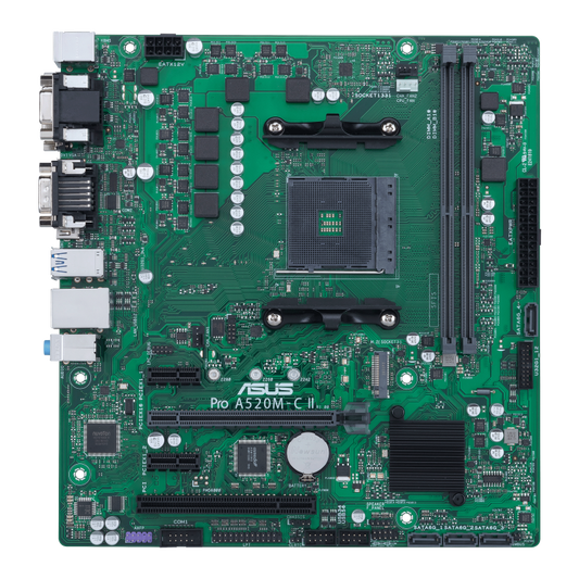 MOTHER AMD A520M-C II/CSM ASUS PRO AM4 2xDDR4 64GB M-ATX 90MB18F0-M0AAYC
